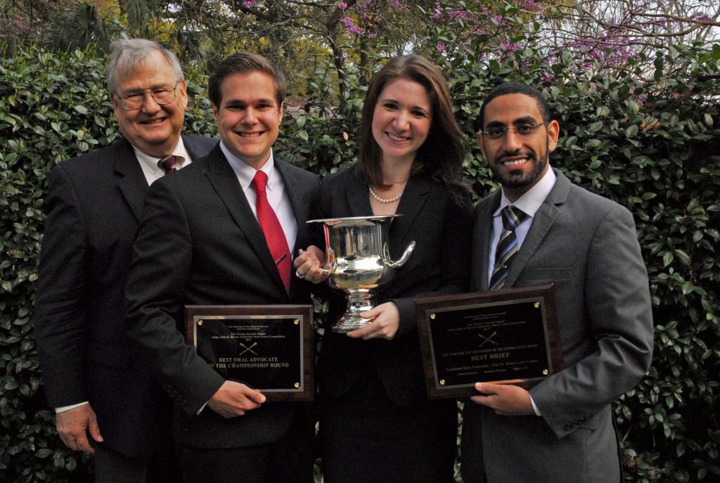John R. Brown Admiralty Moot Court Competition "Purple" Team